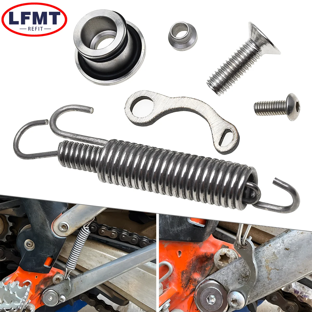 Motorcycle Parking Side Stand Kickstand - Enhanced Stability Design