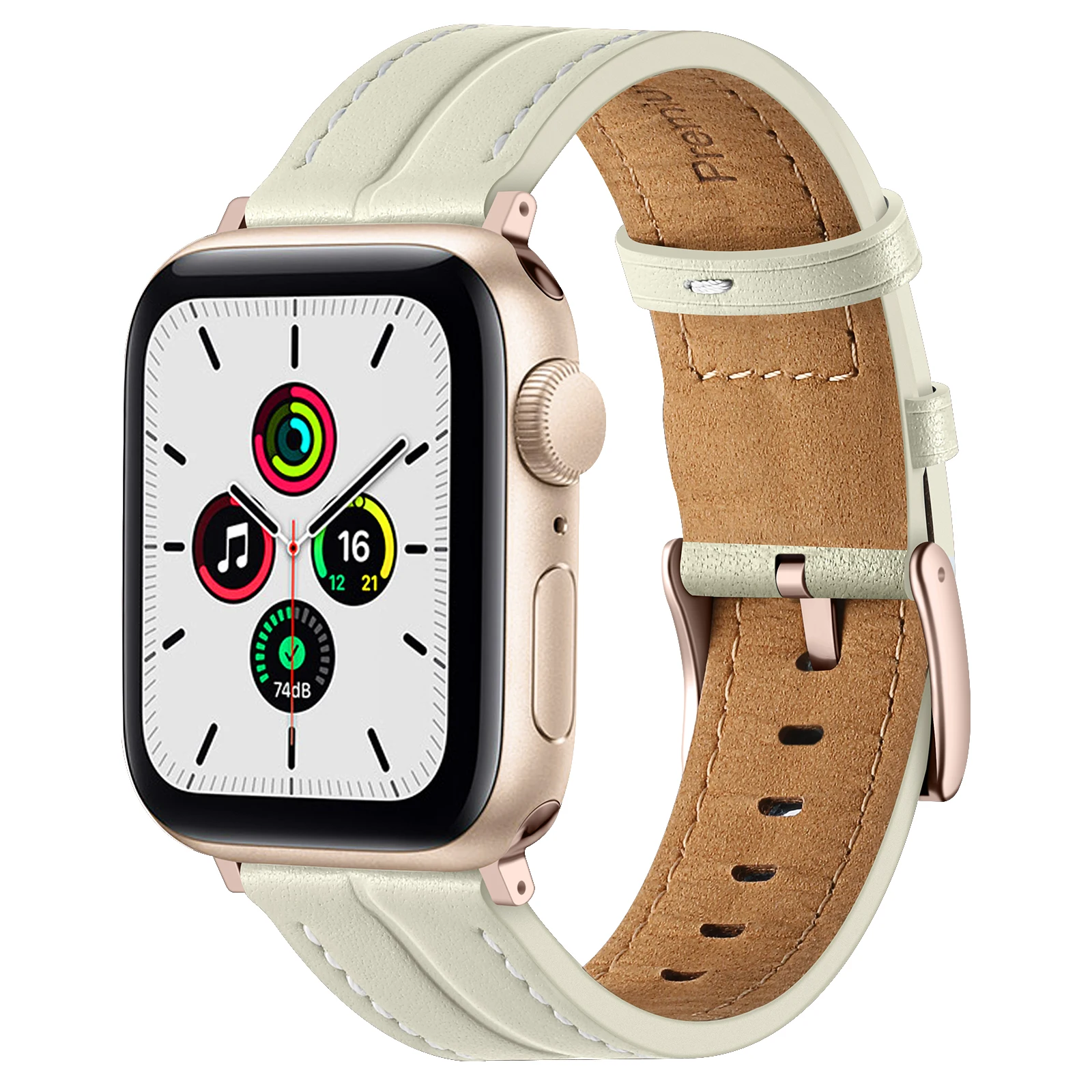 Leather Strap for Apple Watch 44mm 42mm 40mm 6 5 4 3 Se Manual Needlework Watchband Band iWatch Ultra 49mm 8 7 45mm 41mm Correa