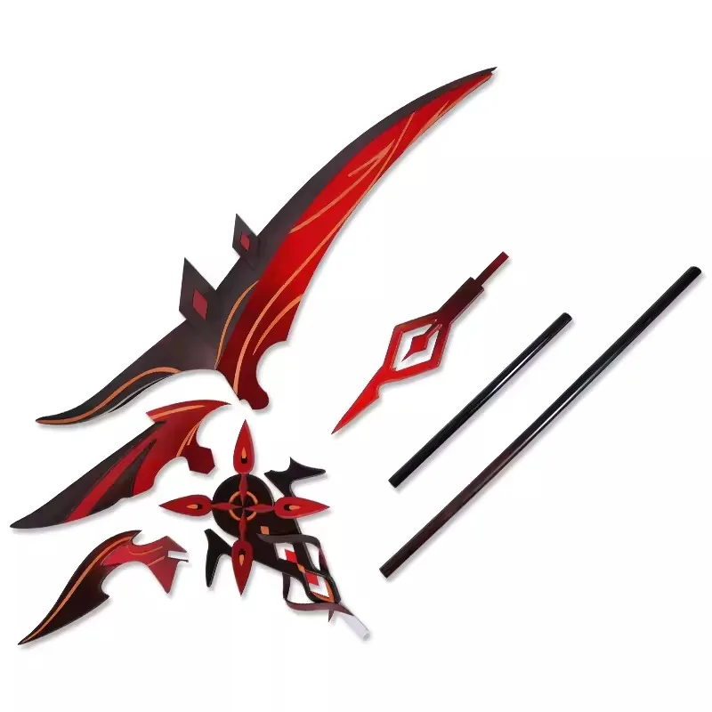 The Knave Arlecchino Genshin Impact Sickle Cosplay Props for