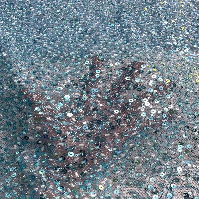 

Африканская кружевная ткань 2022, высококачественные блестки, кружево для жениха, французское кружево, тюль, сетчатая ткань, кружевной материал, свадебная ткань FZ18