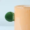 Gradient Colorful Glass Vase Countertop Transparent Flower Pot Desk Decoration Flower Arrangement Vase Room Aesthetic Decoration 5
