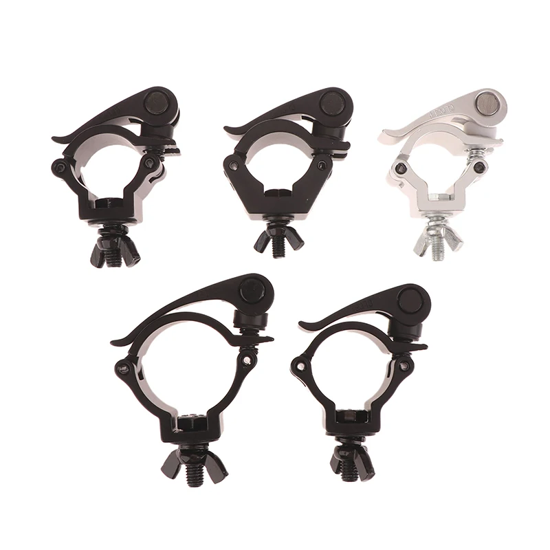 Durable Heavy Duty Hooks 100kg Alumimun Alloy Clamp Bracket Stage Stage Light Hook Light Clamp Holder Truss 1Pcs/Lots