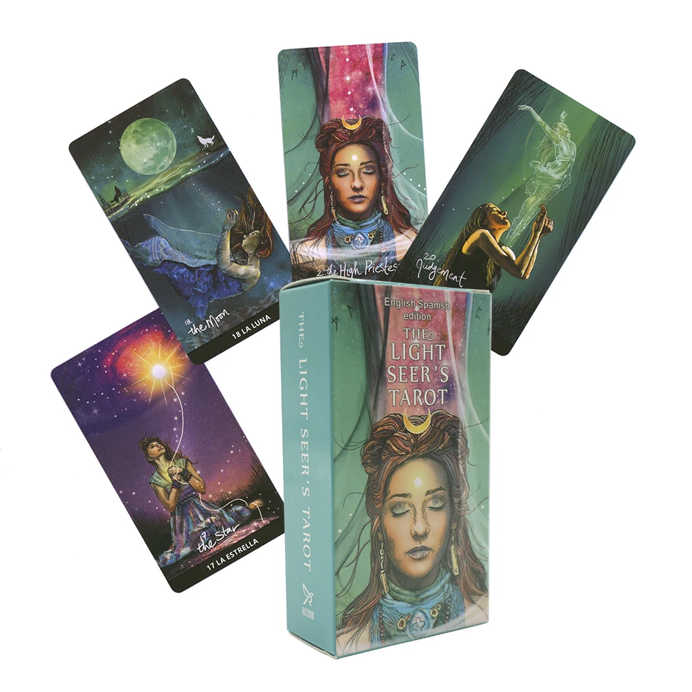 Tarot Cards in Spanish Divination Deck for Beginners with Guide Book