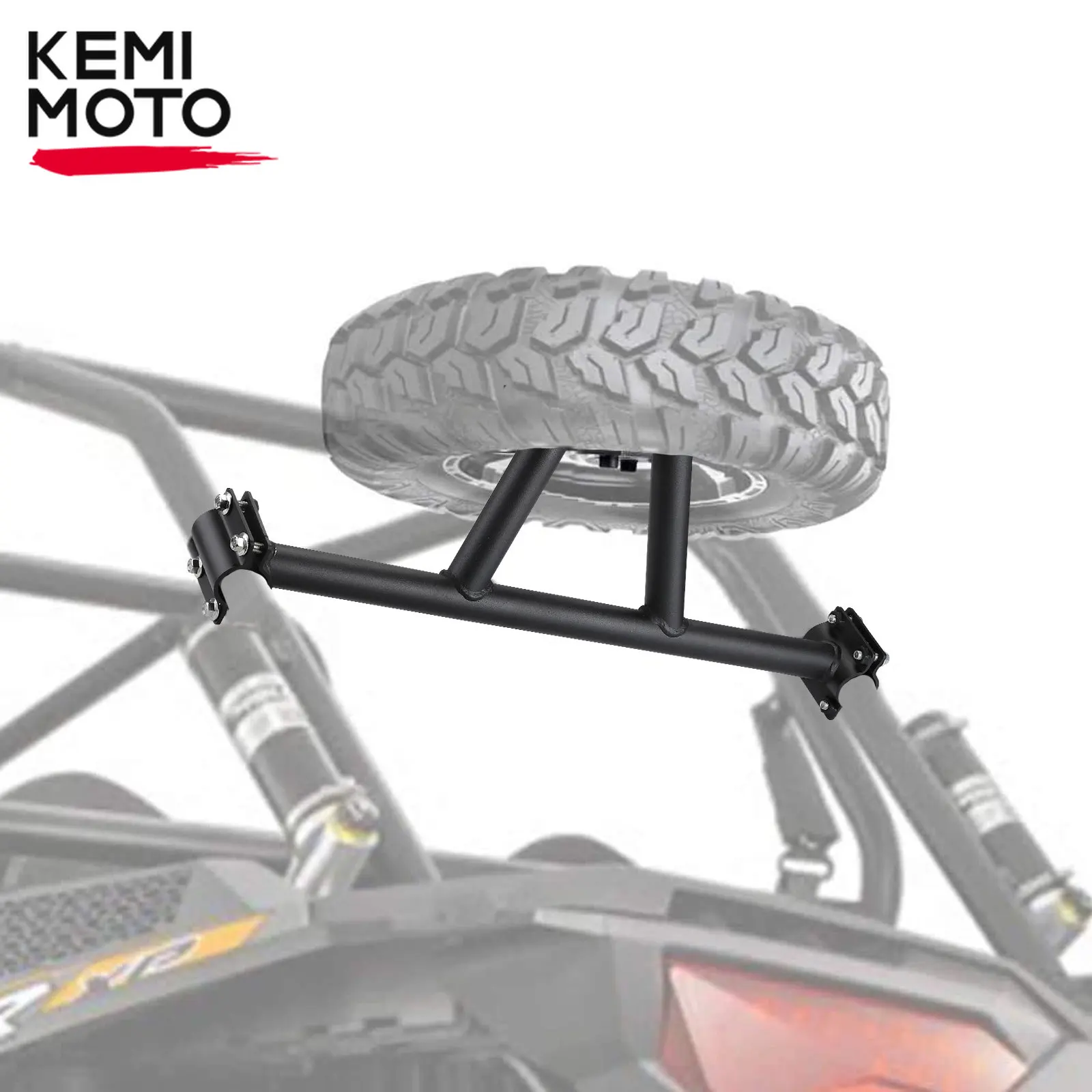 2879464 UTV KEMIMOTO Spare Tire Rack Mount Compatible with Polaris RZR XP Turbo /XP 4 Turbo / XP 4 1000 / XP 1000 2014-2023 2022 bl touch auto leveling rack mount for cr10 ender 3 ender 5 ender 3