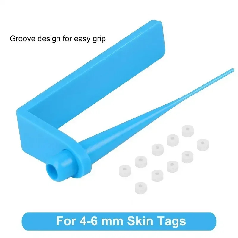 Skin Care Rubber Bands Skin Tag Remover Skin Tag Removal Kit Face Care Mole Wart Tool Skincare Green Beauty & Health 2