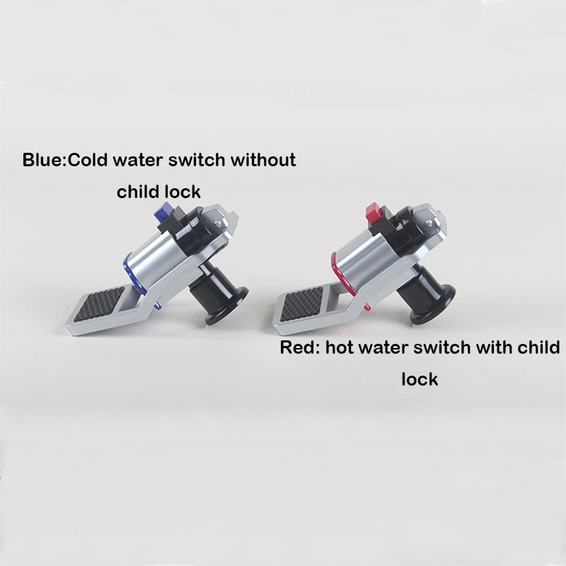 Universal Size Push Type Water Dispenser switch faucet Hot/cold key with child lock Tap Replacement Part 2pcs