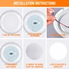 LED ring panel round light 12W 18W 24W 36W LED round ceiling light panel round light panel AC 220V-240V DIY light panel 5