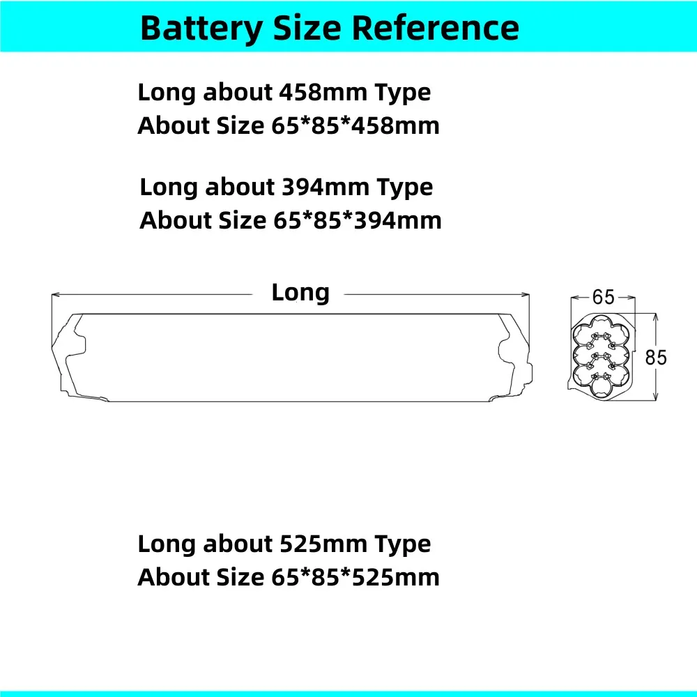 Saber Li-ion Ebike Battery 36V 10Ah 10.4Ah 12.8Ah 14Ah 16Ah 17.5Ah For Nakamura E-Summit E-Cliff 700 710, 740, 750, E-City 100