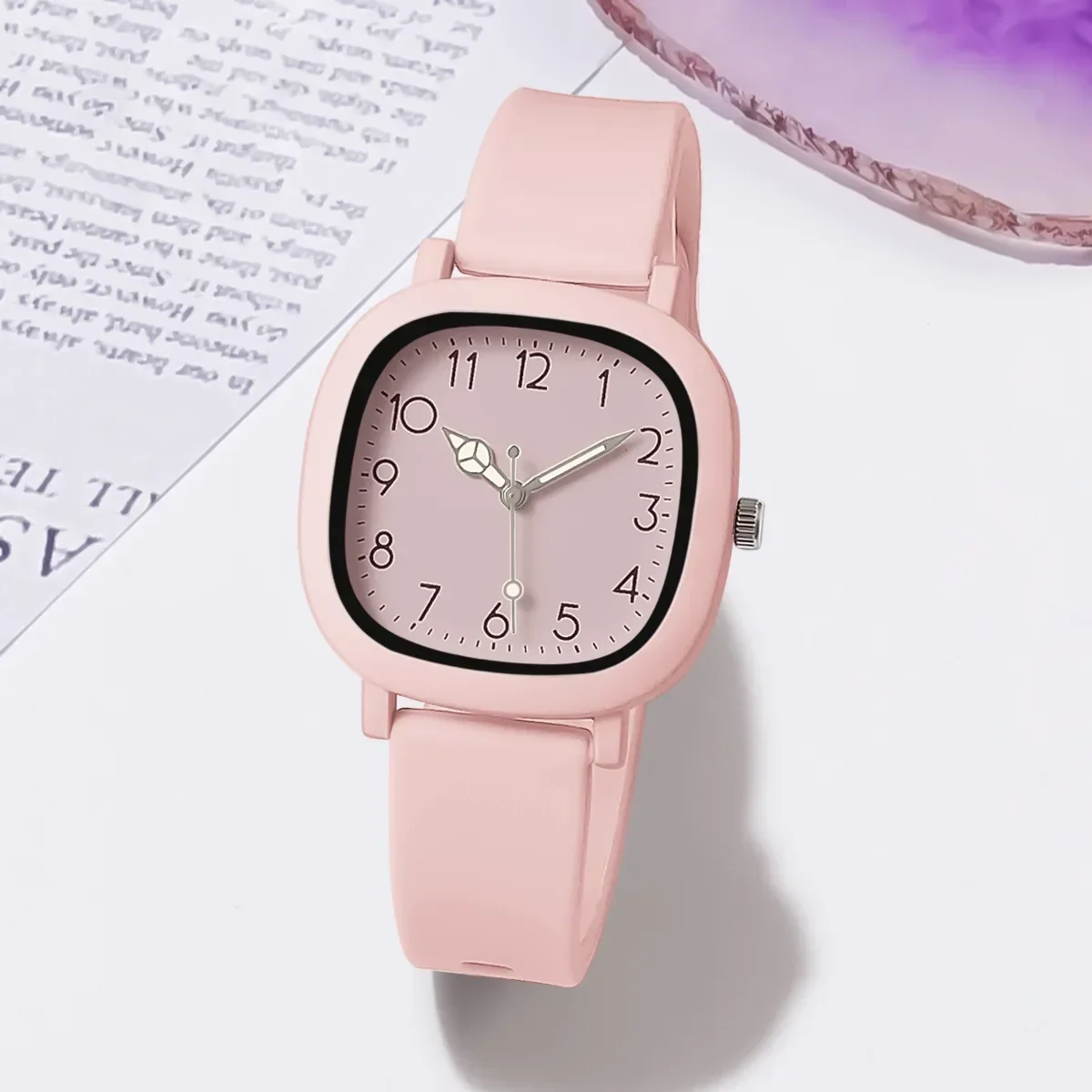 Fashion Brand Bear Women Quartz Watch 2024 Ladies Casual Silicone Jelly Watches Clock Girl Gift 3