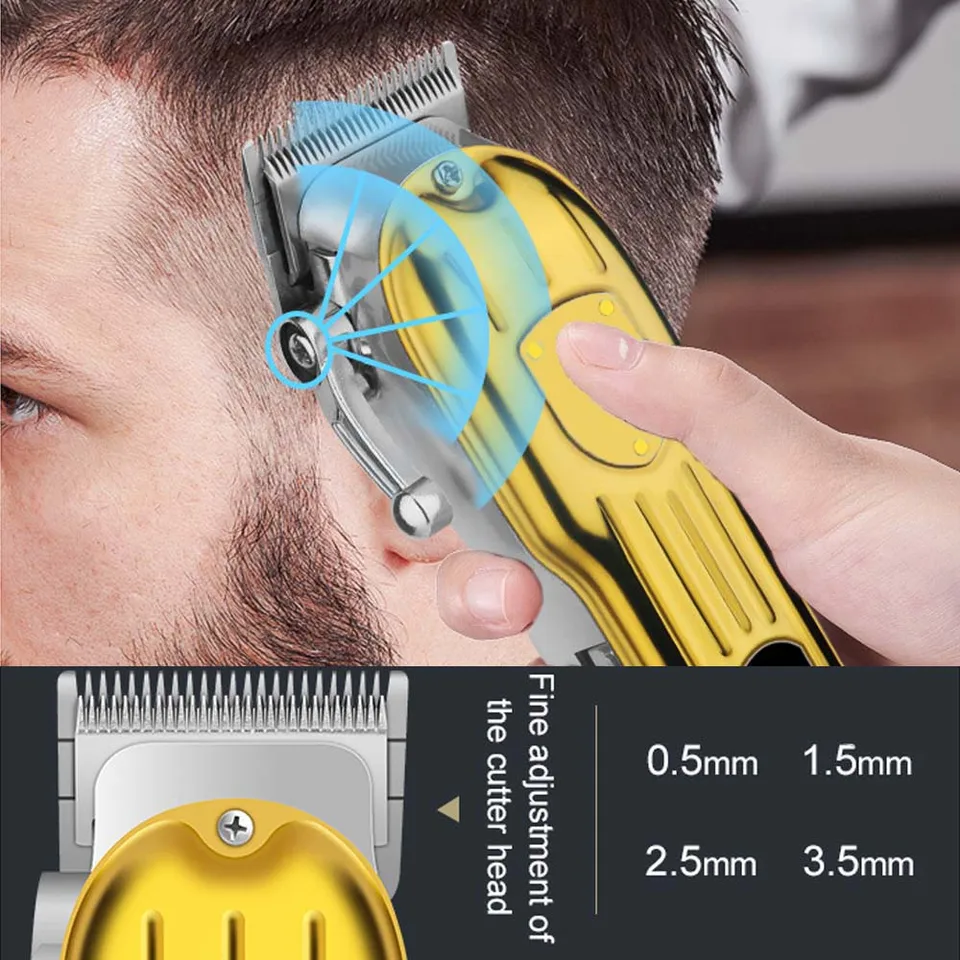 Professional Cordless Hair Cutting Grooming Kit