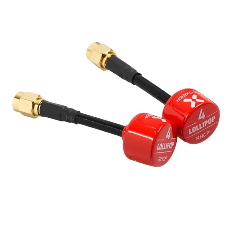 2PCS Foxeer Lollipop 4 Lollipop V4 2.6dBi High Gain FPV Antenna LHCP RHCP for FPV Drone VTX Goggles DIY Parts thumbnail 5