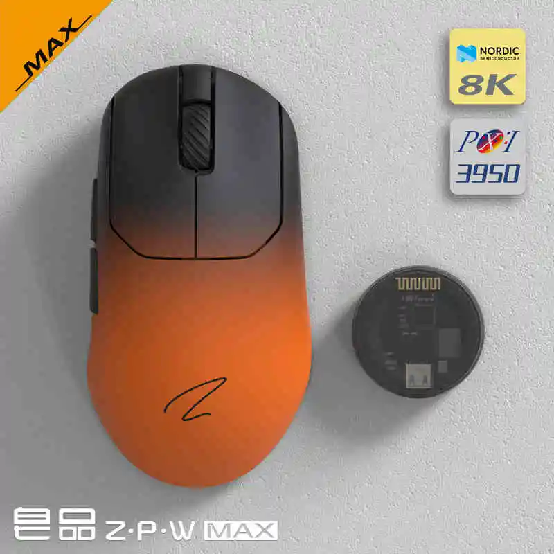 ZAOPIN ZPW Max Esports マウス ワイヤレス トライモード Nordic 52840