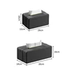 High-end Fashion Vine Woven Tissue Box For Office Car Living Room Napkin Facial Tissues Holder Dispenser Decorative Container 6