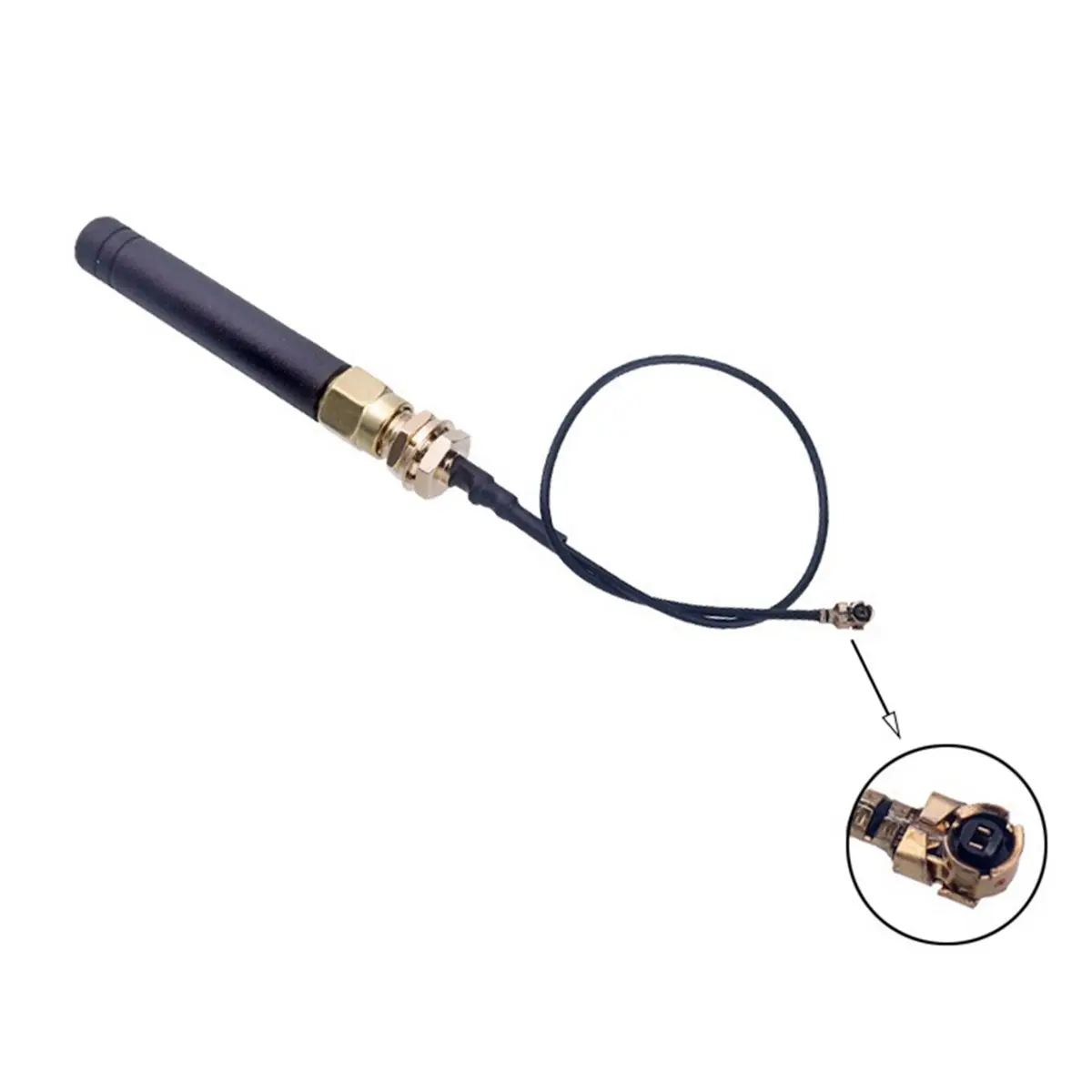 L77A 2PCS 868Mhz-915MHz Meshtastic LoRa 안테나(I-P-E-X1-SMA 커넥터 포함) Lora 보드 Lora32 V4 WiFi Lora32용
