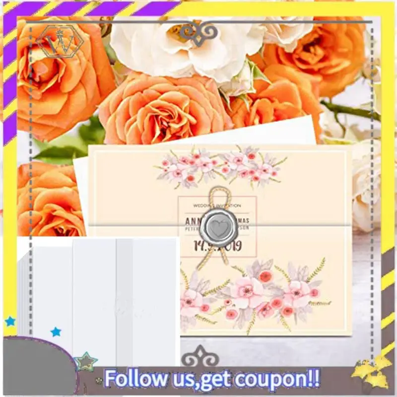 새로운 120 Pcs Vellum Paper Pre-Folded 웨딩 초대장 종이 반투명 Vellum 봉투 5X7 인치