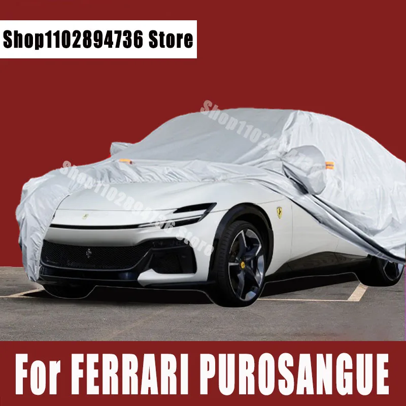 Per Ferrari Purogangue Full Car Covers Outdoor Sun Protezione Uv Polvere Pioggia Neve Protettiva Copertura Protettiva Automatica