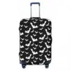 Gothic Suitcase Cover bats Travel Protector Vacation Fun Luggage Case 2
