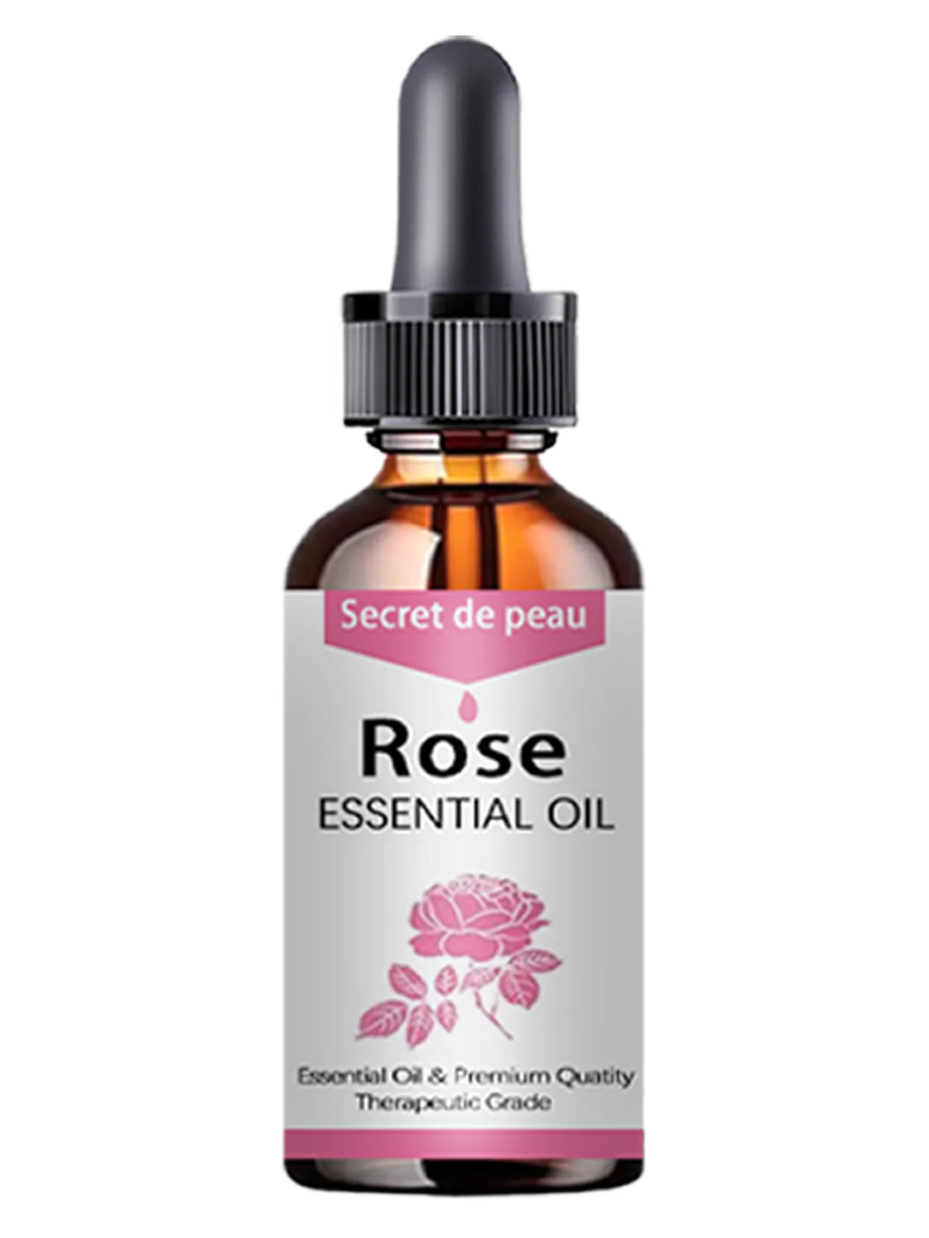 Rose essential oil, brightens skin tone, moisturizes and nourishes skin 6