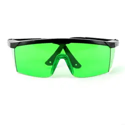 Advanced Laser Protective Eyewear with Enhanced Safety Features (Green)