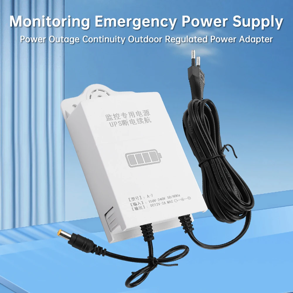 12V UPS Uninterruptible Power Supply UPS Battery Backup Security Standby Power Supply WiFi Router Modem Security Camera