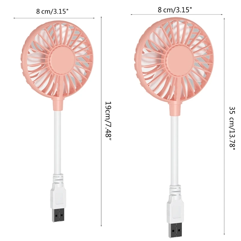 DN59 휴대용 USB 팬 미니 휴대용 팬 야외 미니 데스크탑 사무실 음소거 USB 충전 자동 사무실 테이블 소형 팬