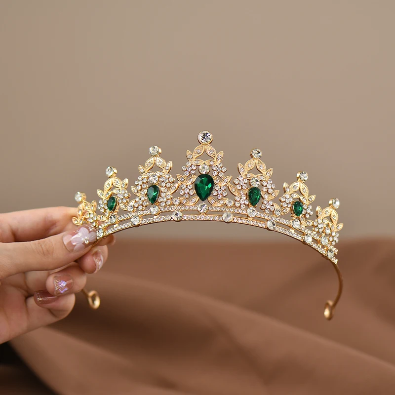 Children's Princess Crown Crystal Tiara Girls Hair