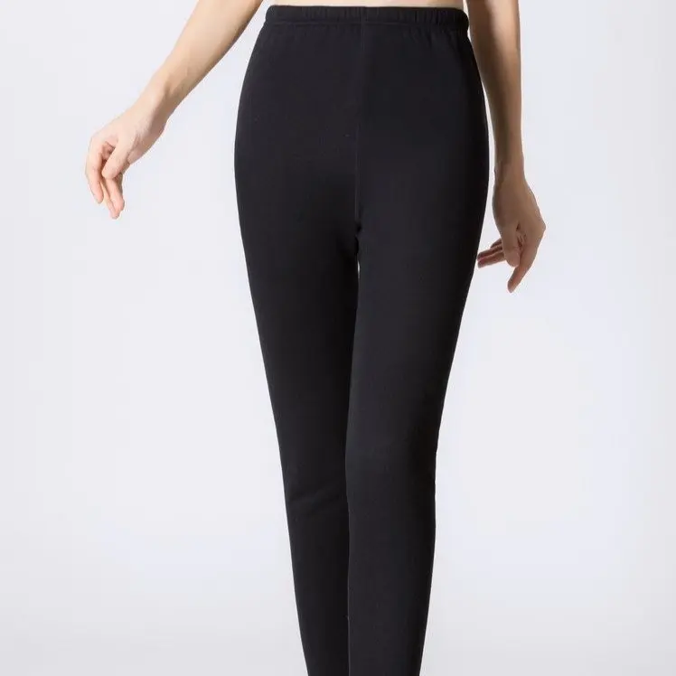 

Winter women's casual pants warm pants slim fit warm plus fleece size L-4XL