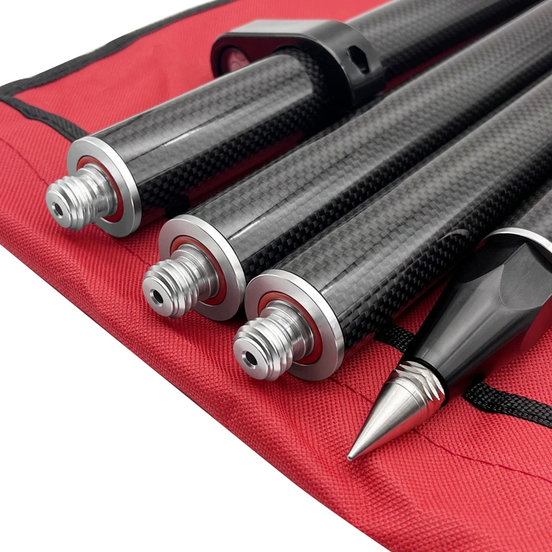 1.8M Carbon Fiber GPS RTK Centering Rod Portable GPS Centering Rod Prism Rod 32m