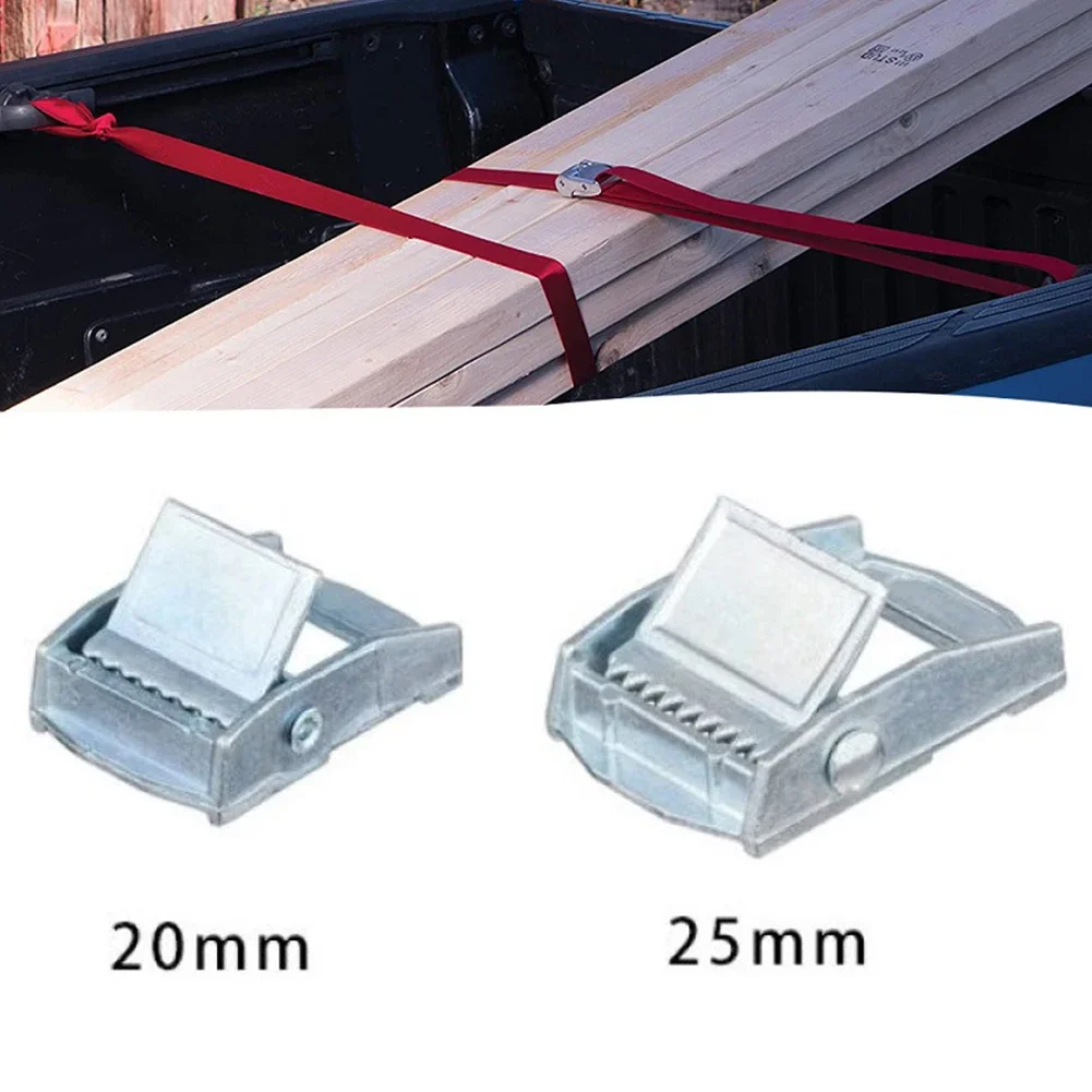 Heavy Duty Zinc Alloy Buckles for Tie-Down Cargo and Luggage Securing