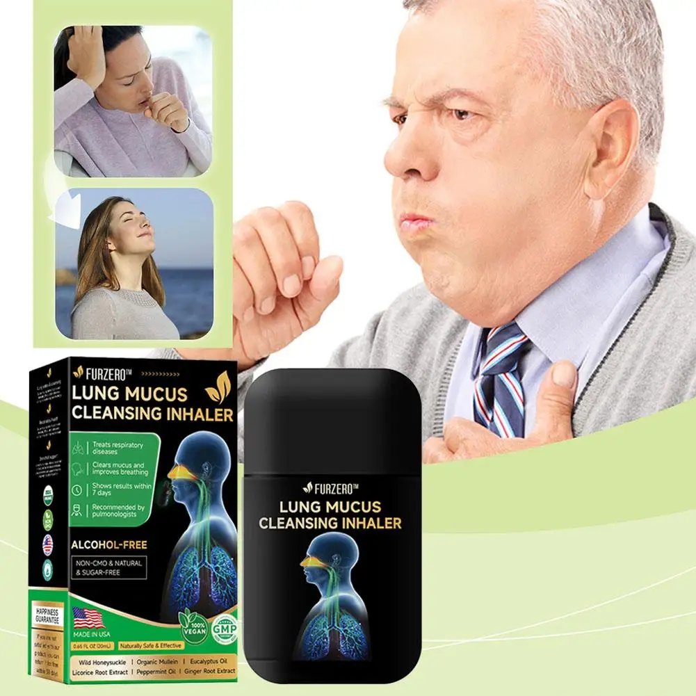 Lung Mucus Cleaning Inhaler Sleep Apnea Inhaler Liver Health Nasal Lung Cleanse Relief Discomfortion Nose HealthCare 1pc nasal inhaler