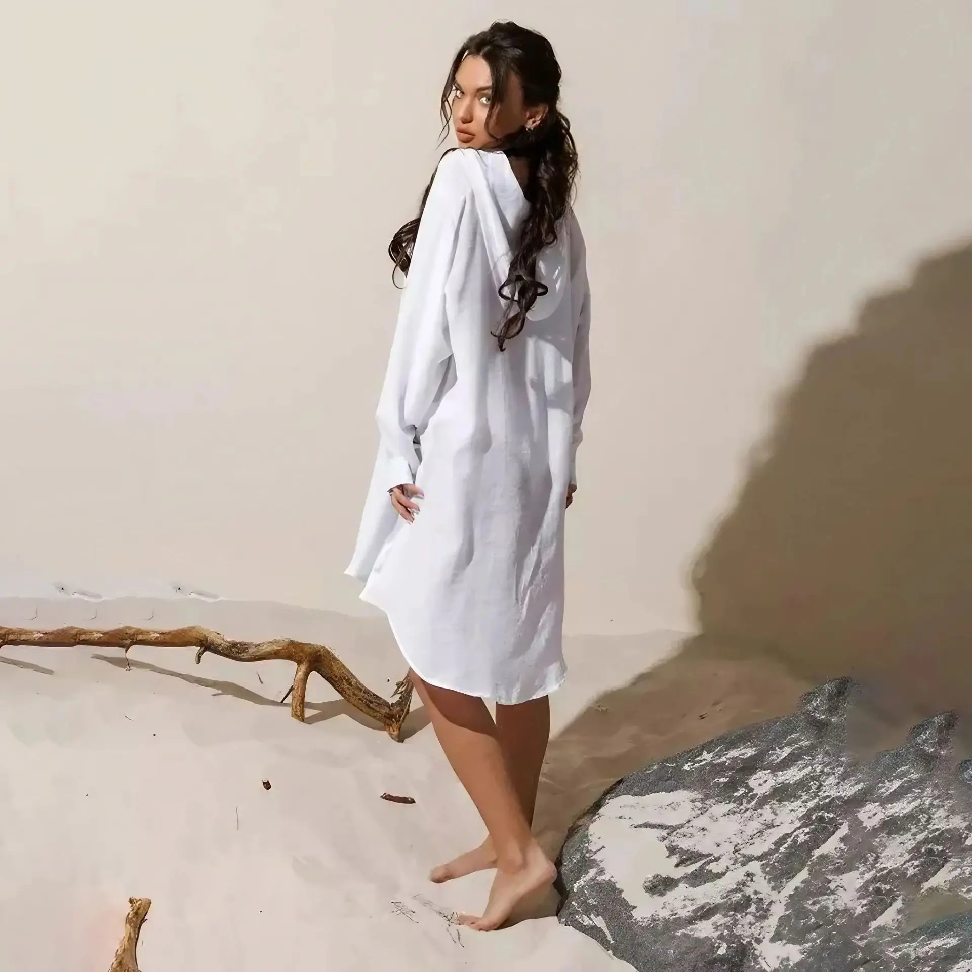 Women's Swim Cover Up Sun Protection Hoodie Long Jacket SPF Lightweight Beach Cover Ups for Women 2