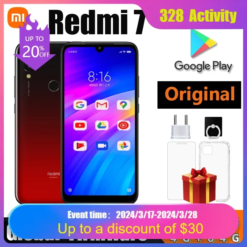 Xiaomi Redmi 7 smartphone Global Version Android