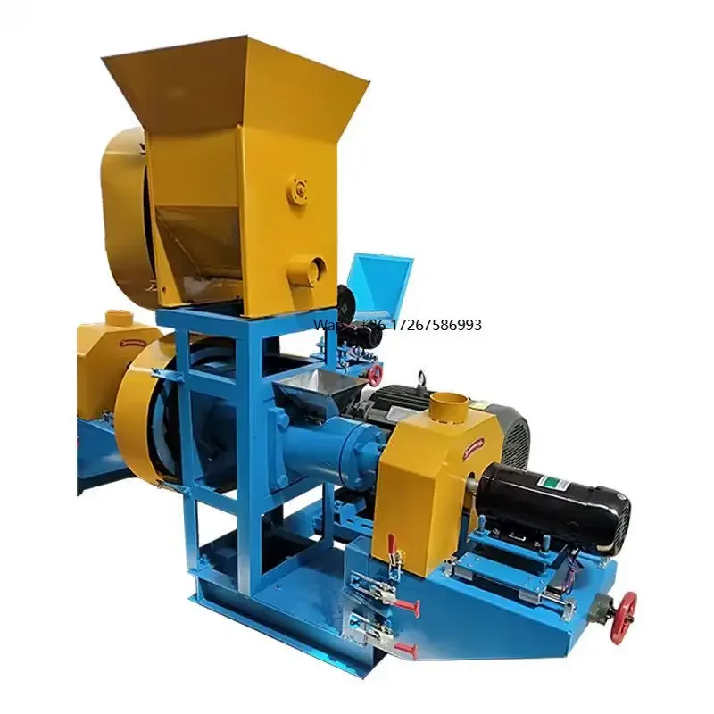 Feed Processing Machines Animal Floating Fish Pellet Machine Small Sinking Fish Feed Prices of Feed Processing Machines