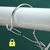 10/16Pegs Stainless Steel Clothes Drying Hanger Windproof Clothing Rack Clips Sock Laundry Airer Hanger Underwear Socks Holder 3