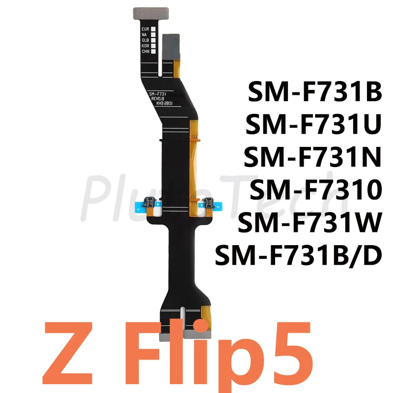 Z Flip Main Board LCD Display Flex Cable and Back Cover Sticker