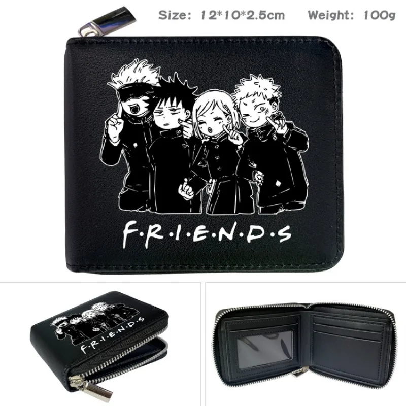 Cartoon Anime Jujutsu Kaisen Wallet Gojo Yuji Short Wallets Purse