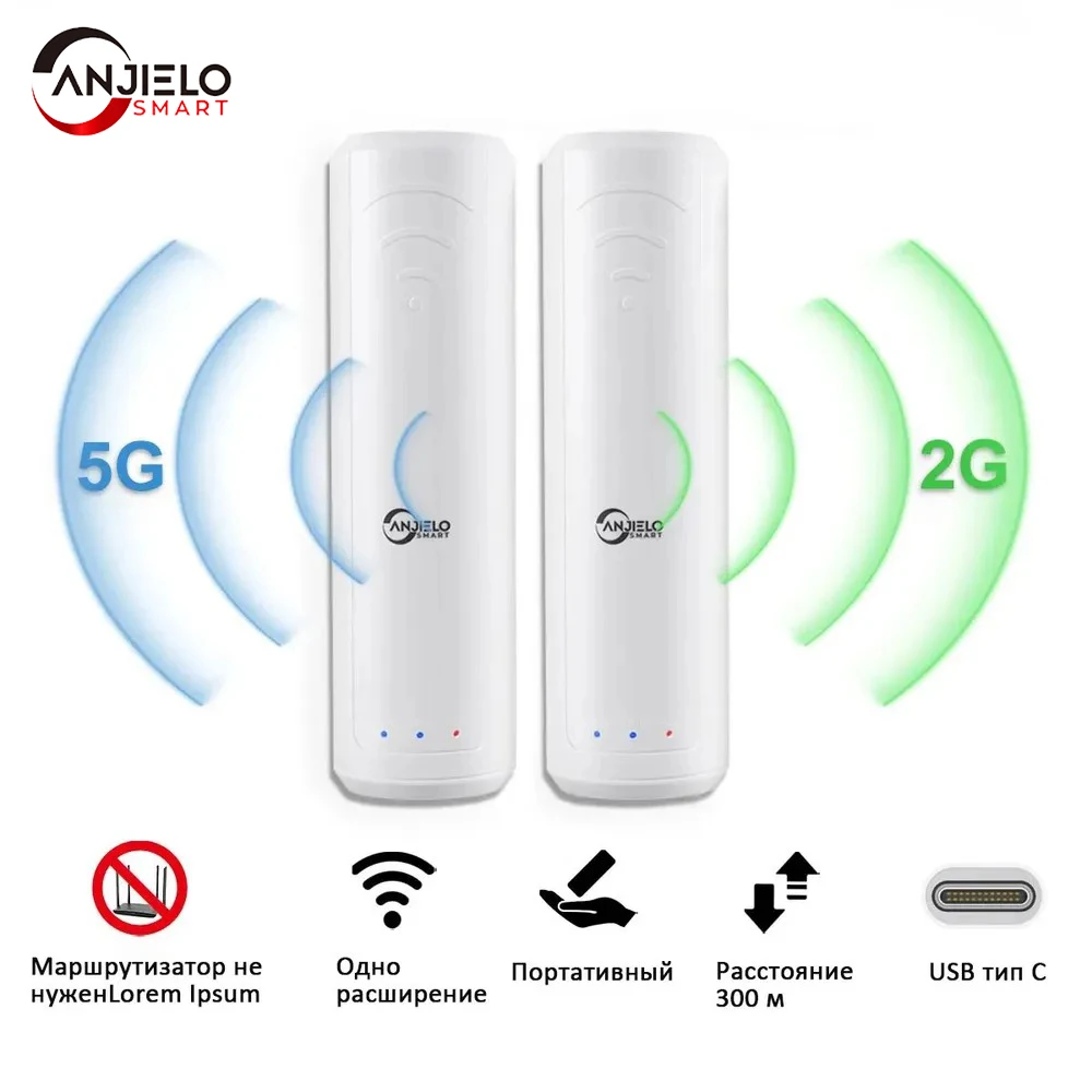 Wifi Halow Extender A Lunga Distanza Outdoor Ap Extender Potente Ad Alto Guadagno 2.4 E Ieee 802.11Ah Antenna Wifi Range Extender Amplificatore