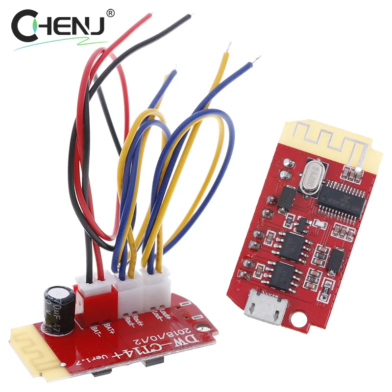 5W + 5W CT14 Micro 4.2 Stereo Bluetooth Power Amplifier Module With Charging Port Accessories audio amplifier board
