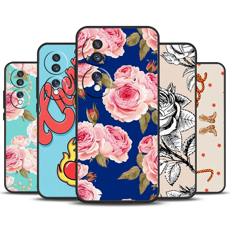 Custodia Spider Web Cherry Bomb Tony Per Honor X8B X9B X9A X8A X7A X6A X7 X8 X9 Cover Per Honor Magic 6 5 Pro 50 70 90 Lite