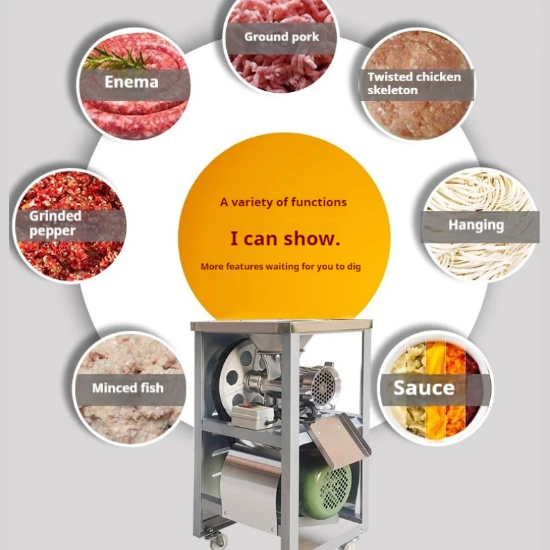 Household Electric Meat Grinder Sausage Stuffing Machine Food Processor Minced Slicer 32 Type Tritatutto Elettrico 6