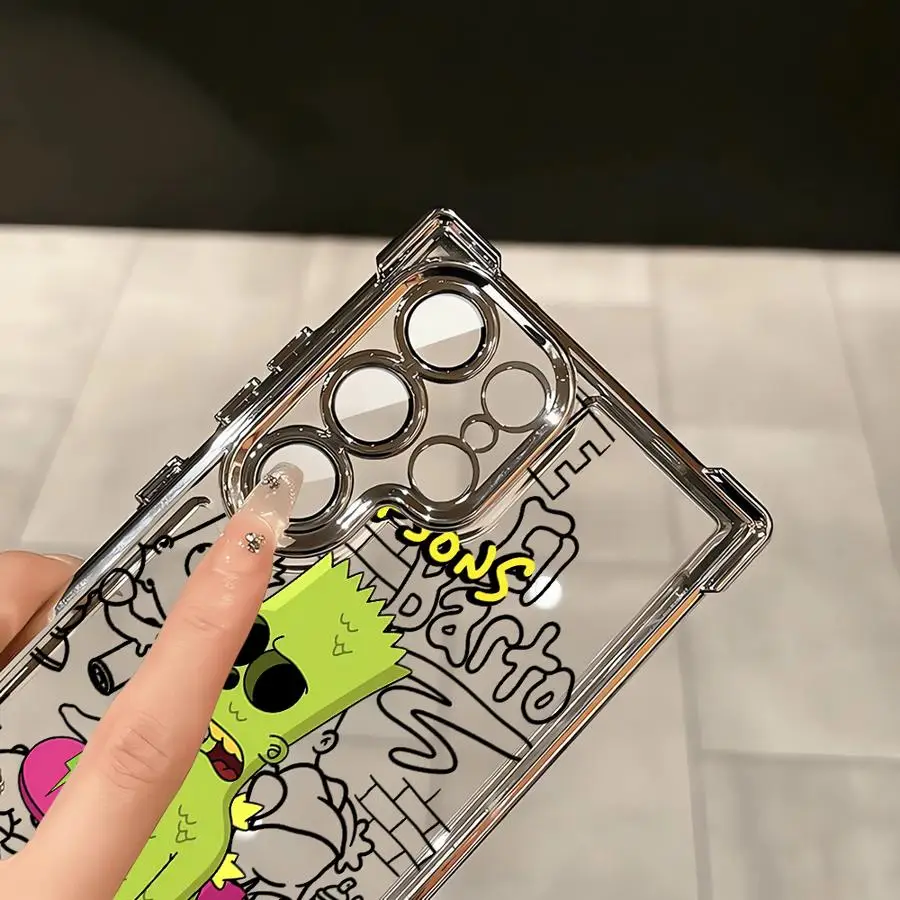 The Simpsons Cute Soft Phone Cover Case