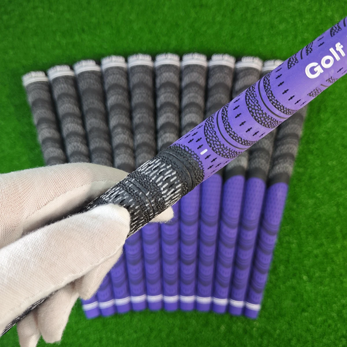 13PCS golf úchop guma ovládat golf klub obal příslušenství praktický lékař golf značka guma gripy klub úchop standard/midszie fialový barva