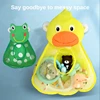 Baby Toy Mesh Bag Bath Bathtub Doll Organizer Suction Bathroom Bath Toy Stuff Net Baby Kids Bath Bathtub Toy Bath Game Bag Kids 1