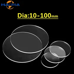 Clear High-Quality Acrylic Disc for Creative DIY Projects and Decor (70x3mm)