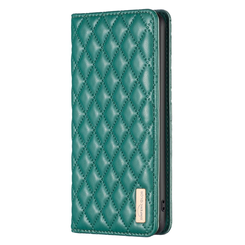 Stylish Solid Color Leather Wallet Phone Cover with Magnetic Closure