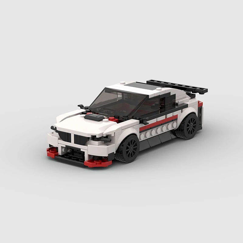 인기 MOC M2 스피드 시티 자동차 챔피언 레이서 클래식 슈퍼카 빌딩 블록, 브릭 레이싱 모델 테크닉, 창의적인 차고, 어린이 장난감