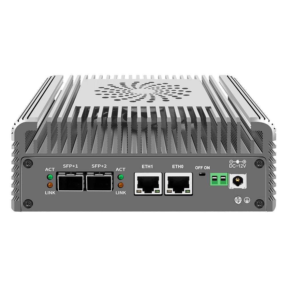 2x10G SFP+ 12th Intel i3 N305 N100 Firewall Router Mini PC 2xi226-V 2.5GAES-NI 2xNVMe 2xHD DDR5 ESXI MiniPC NAS Server Proxmox mini pc