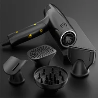 2400W  Powerful Hair Dryer Negative Ion Hair Care Professinal Hairdryer Quick Dry Home Salon Tools Foldable Electric Hair Blower 1