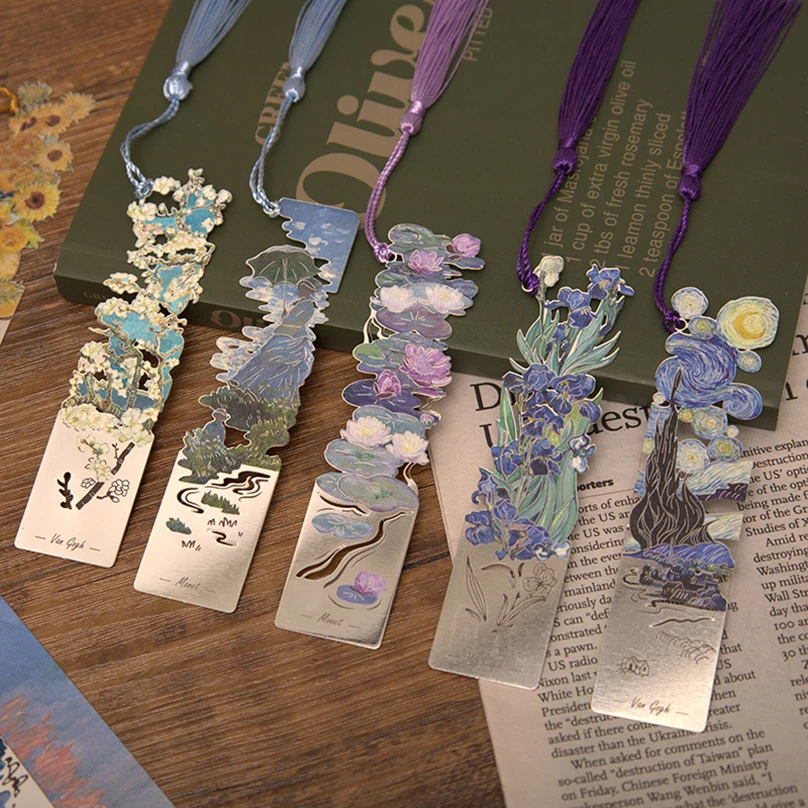 Retro Metal Bookmark 1Pcs for Book Accessories