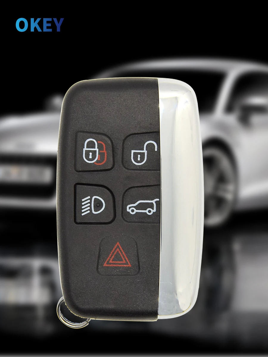 Chiave per auto remota Okey per Land Rover Discovery 4 Freelander Range Sport Evoque Smart Fob 2012-2017 ID49 Chip FCCID:KOBJTF10A - S9d296bd65beb4e7999ce21ce9ad479b6a